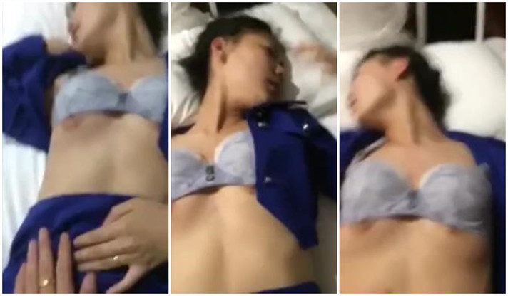 @20209309655 用户上传：中国好声音！难得一见叫声超好听素人自拍新婚空姐嫩妻的制服诱惑插起来超享受