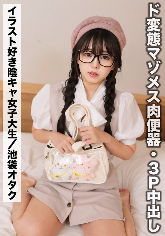 SAKA-012 りおりお（21歳Bカップ）【イラストを描くのが趣味な陰キャ地味オタク女子大生】ド変態マゾメス