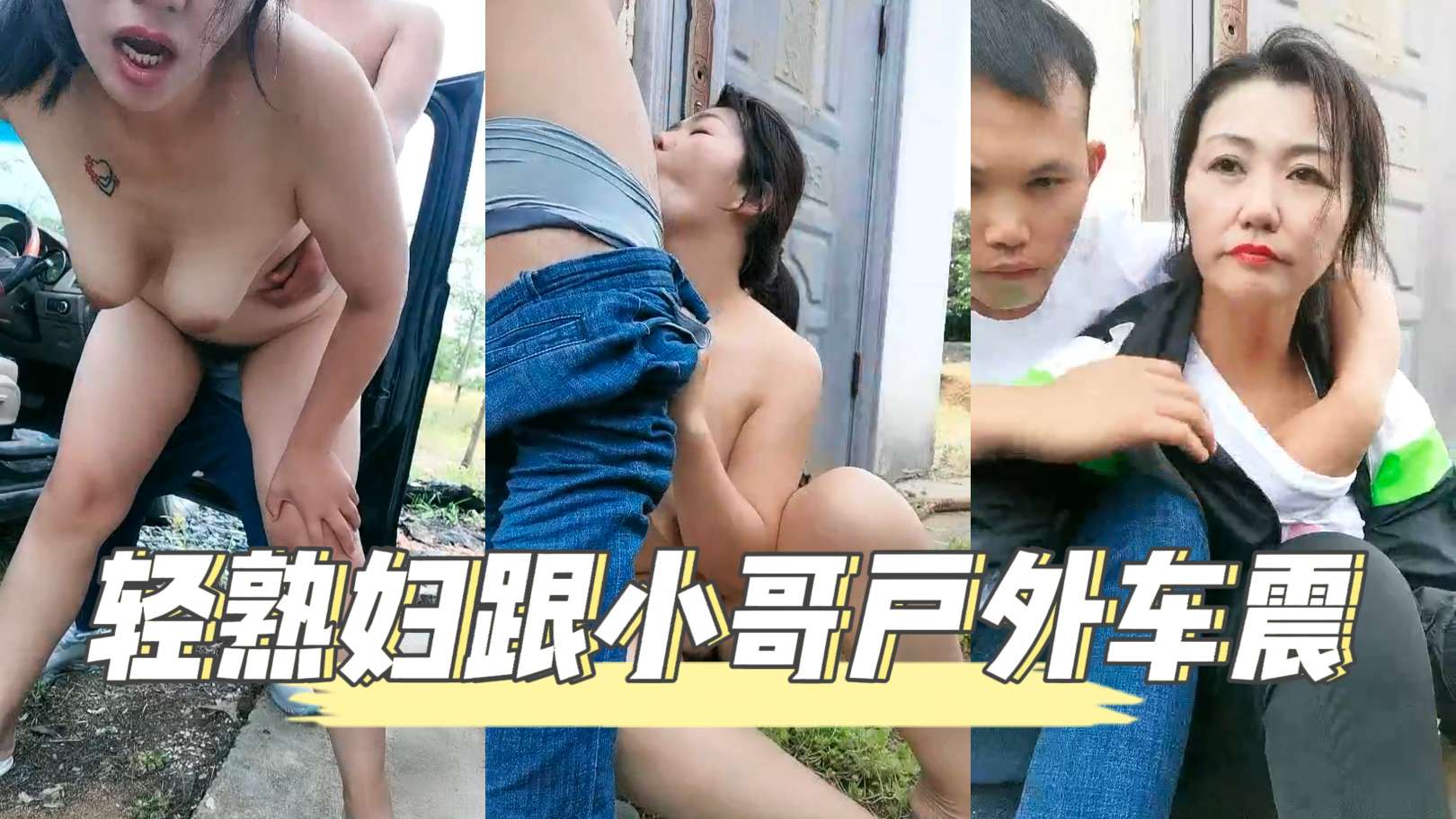 轻熟妇跟小哥户外车震 封面