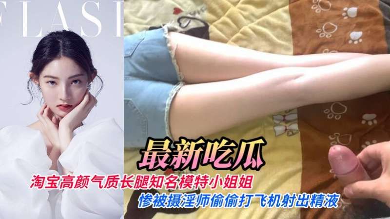淘宝高颜气质长腿知名模特小姐姐惨遭摄淫师偷偷打飞机射出精液 封面